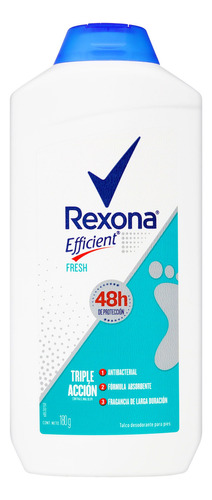 Talco Rexona Efficient Fresh