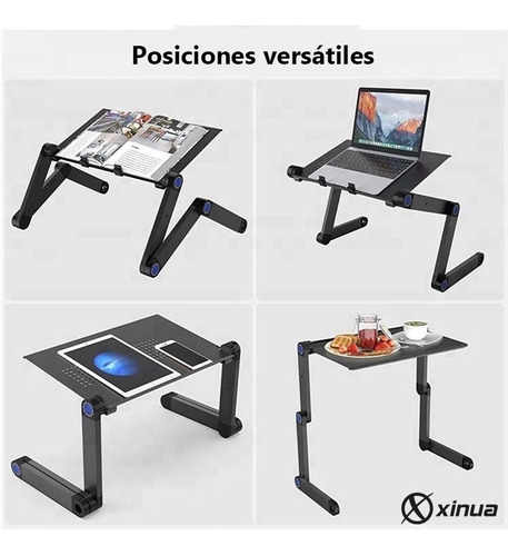 Mesa Soporte Xinua Aluminio Notebook Plegable Regulable