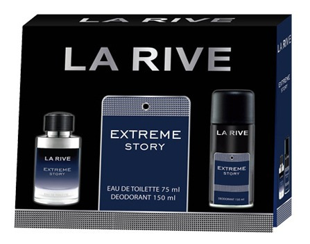 Kit La Rive Extreme Story M 75ml + Desodorante 150ml