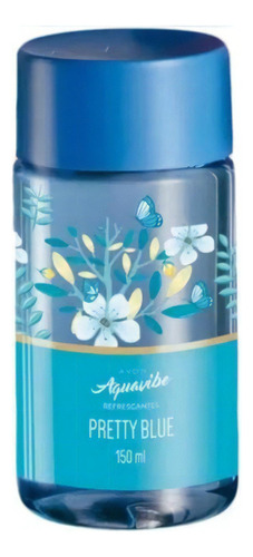 Body Splash Avon Aquavibe Refrescantes Pretty Blue 150ml