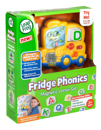 Leapfrog Fridge Phonics - Juego De Letras Magnéticas, Color