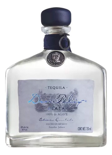 Pack De 6 Tequila Don Felix Plata 750 Ml