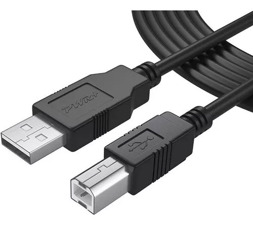  SLLEA Cable de impresora USB 2.0 para HP 8121-1186 Producto de  1126 macho A a macho B Ordenador portátil Cable de transferencia de datos  de alta velocidad Negro : Electrónica