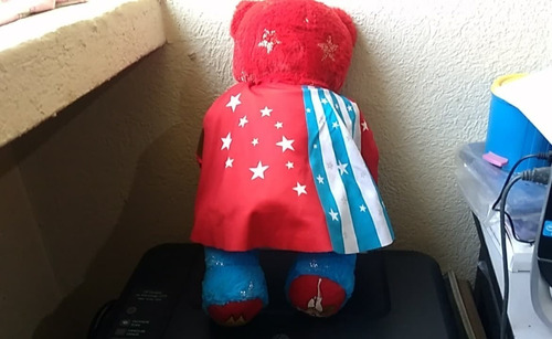 Build A Bear Dc Wonder Woman Teddy Bear Plush 40 Cms (Usado)