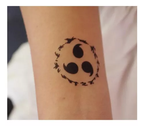 Tatuagem Temporaria Anime Naruto Símbolos Cosplay