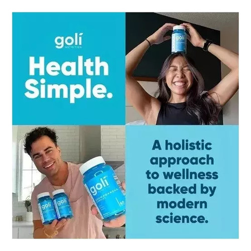 Gomas Goli Ashwagandha E Vitamina 60