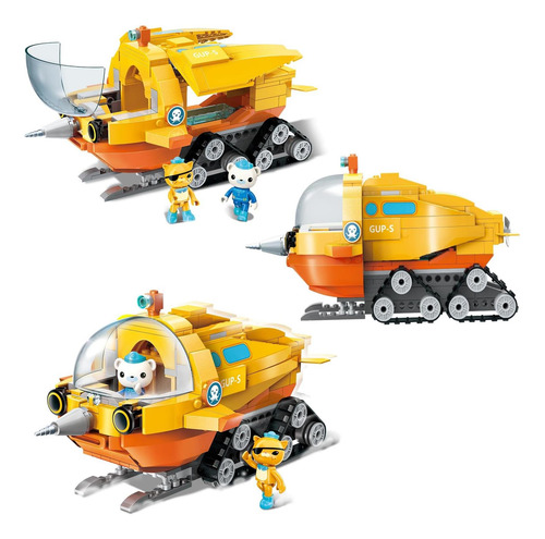 Little Froggy Building Block Toys The Octonauts Gup-s E Com