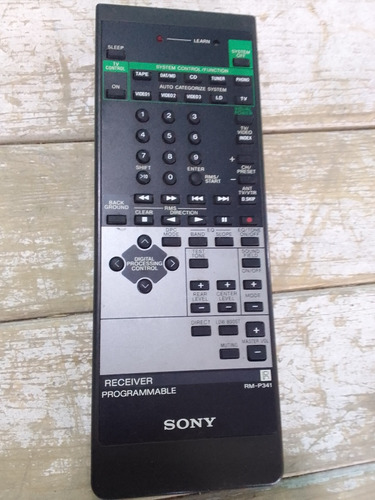 Control Remoto Sony Rm-p341 Para Receiver 