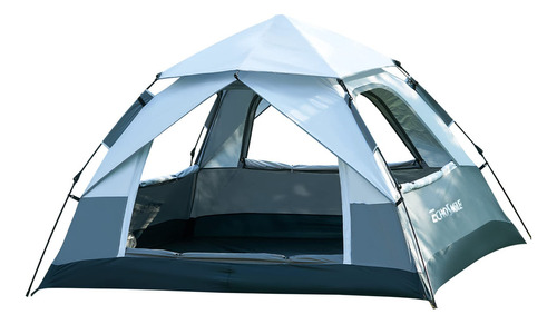 Carpa Echosmile Echosmile Blanco Y Gris (4 Personas)