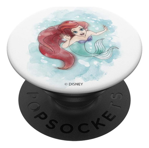 Disney Little Mermaid Ariel Watercolor Twerl Popsockets - Ag