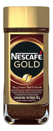 Cafe Nescafe Gold Suave 100 Gr