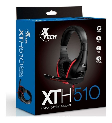 Diademas Gamer Xtech Xth510 Para Pc, Xbox One Con Garantia