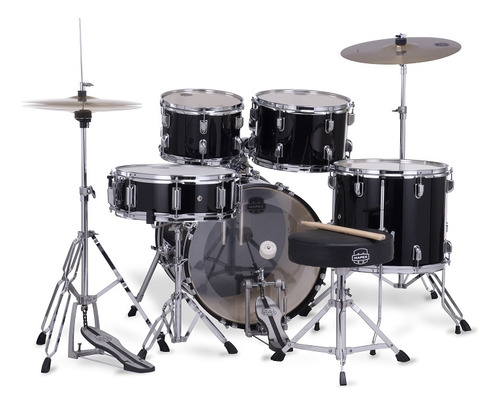 Bateria Acústica Mapex Serie Comet Cm5294ft Dark Black
