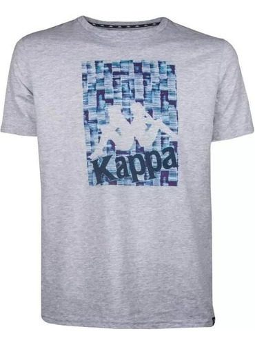 Polera Kappa Color Gris // Algodón // Hombre