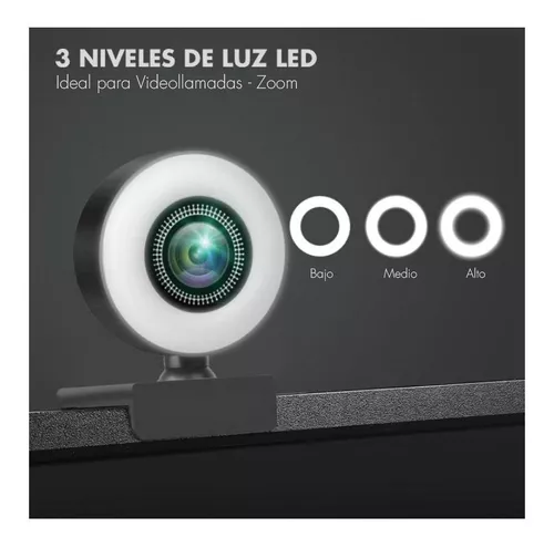 Webcam para PC Full HD de 1080P