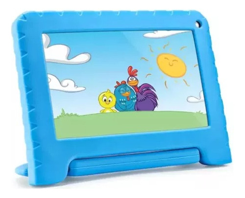 Tablet Infantil Galinha Pintadinha 32gb + 2gb Android 13 Cor Azul