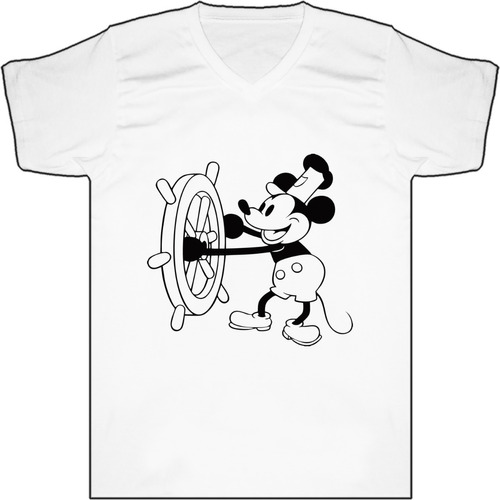 Camiseta Mickey Mouse Bca Urbanoz