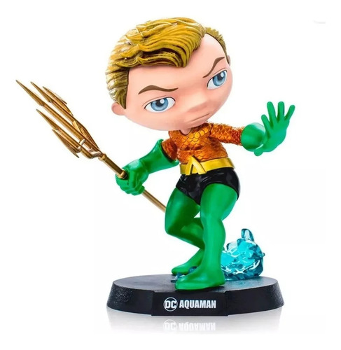 Estátua Aquaman - Dc Comics - Mini Co - Iron Studios