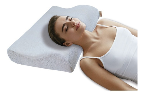 2 Almohadas Cervical De Memory Foam Promoción Envío Gratis