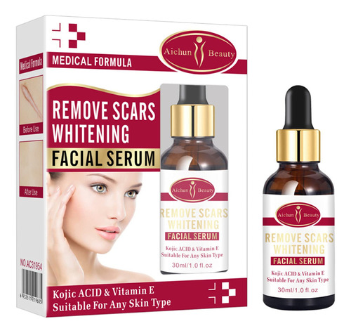 Eliminación De La Cicatriz Facial Serum Espinillas Estiram.