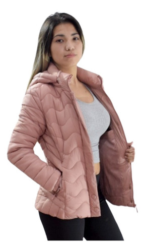 Campera Inflable Mujer Yd Impermeable Importada Invierno 917