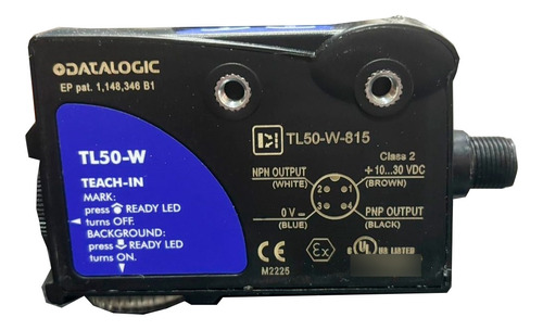 Sensor Fotoeléctrico De Contraste Tl50-w-815