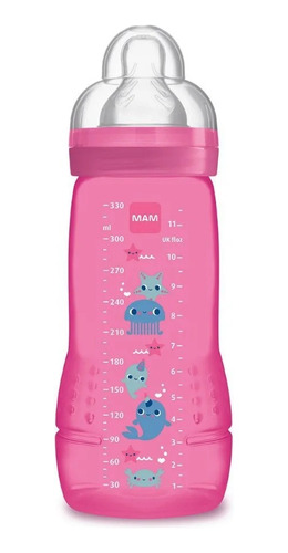 Mamadeira Mam Easy Active 330ml 4+ Meses Menina