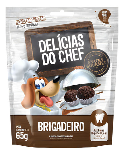 Brigadeiro - Delícias Do Chef 65g - Super Premium 