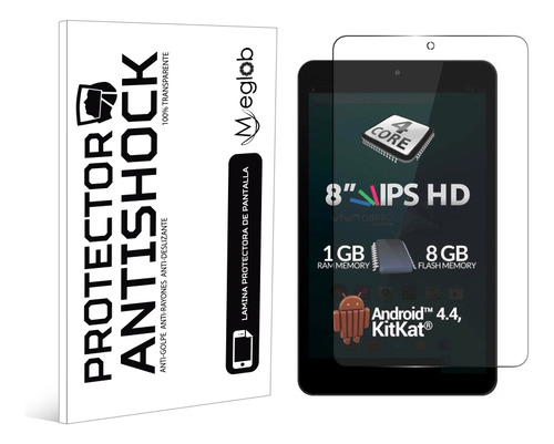 Protector Pantalla Antishock Para Tablet Allview Viva Q8 Pro