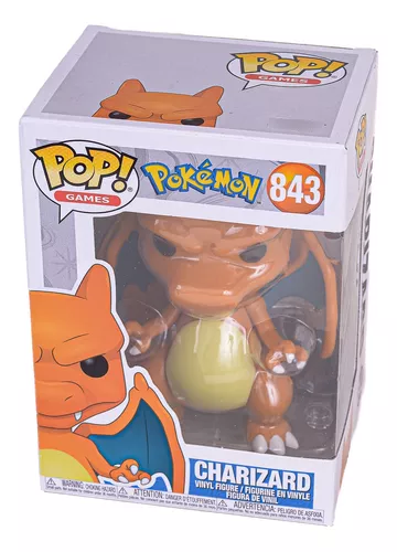 Funko Pop Games Pokemon Tipo Fogo E Voador Charizard 843