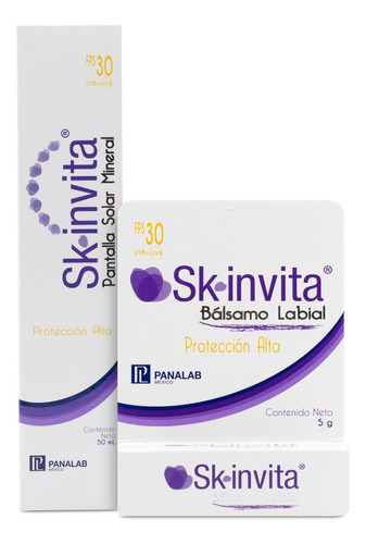 Skinvita Kit Protector Solar + Bálsamo Hidratante Fps30