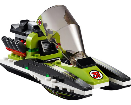 Todobloques Lego 60114 Lancha De Carreras