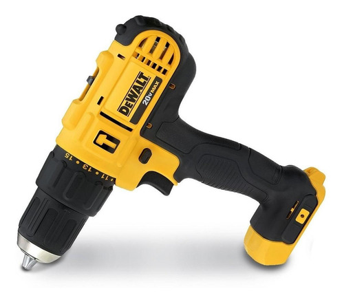 Imagen 3 de 5 de Taladro percutor inalámbrico de 13mm DeWalt DCD776B 20V 127V/220V