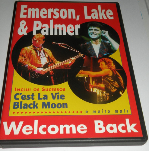 Dvd - Emerson, Lake And Palmer - Welcome Back