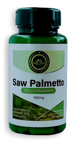 Saw Palmetto Importado Usa 90 Caps - Bueno Para La Prostata