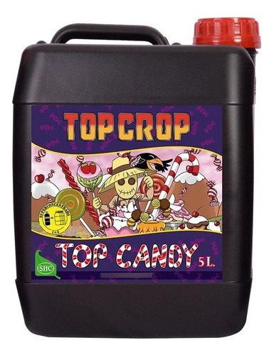 Top Candy - 5 Litros Fertilizante Floracion + Volumen Y Peso