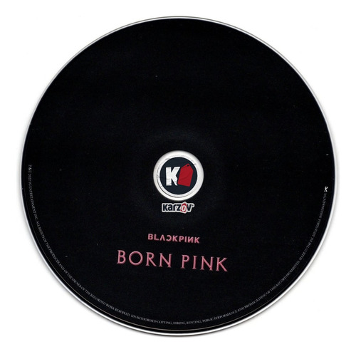 Blackpink Born Pink - Disco Cd