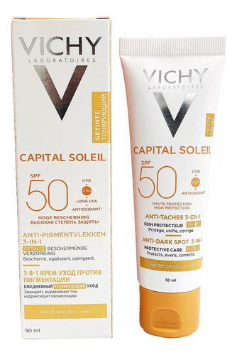 Protector Solar Vichy Capital Soleil Antimanchas Fps 50 50ml