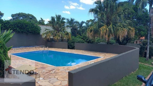 Chácara Com 2 Dormitórios À Venda, 1100 M² Por R$ 800.000,00 - Colinas De Indaiatuba - Indaiatuba/sp - Ch0056