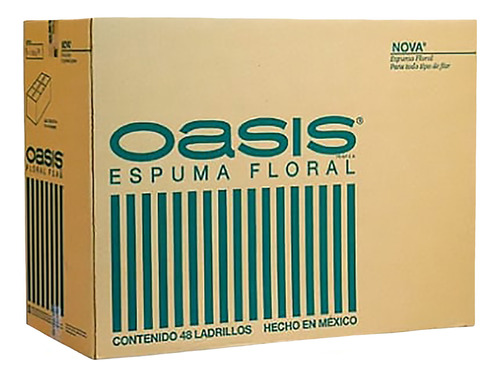 Oasis Espuma Floral Advantage Plus Caja Con 12 Pz