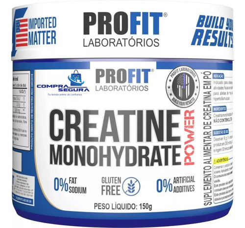 Creatine Creatina  Monohydratada Profit Power 300g