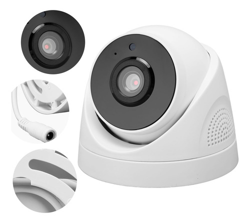 Câmera Wifi Sem Fio 1080p, Visão Noturna, Resistente A Impac