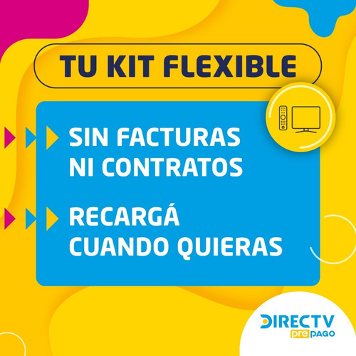 Imagen 3 de 4 de Kit Directv Prepago