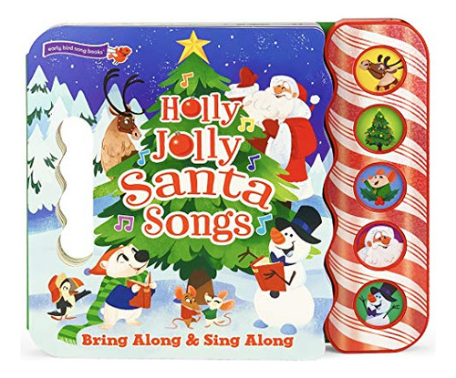 Holly Jolly Santa Songs - Childrens Christmas Book With Fun, De Holly Berry-byrd. Editorial Cottage Door Press, Tapa Dura En Inglés, 2020