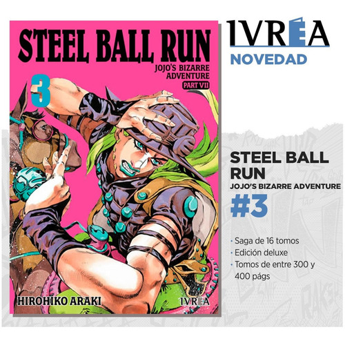 Jojo's Bizzarre Adventure Parte 7: Steel Ball Run #03