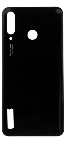 Tapa De Cristal Compatible Con Huawei  P30 Lite Negro 