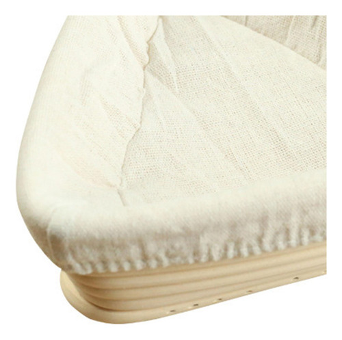 Cesta Triangular Para Fermentación De Pan, Cuenco 20x20x6cm