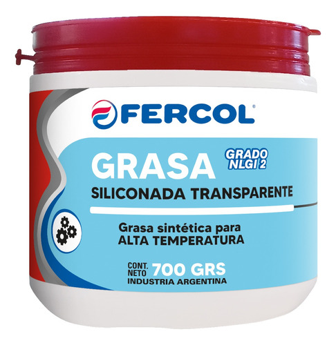 Grasa Fercol Siliconada Transparente 700 Gr Servo Freno