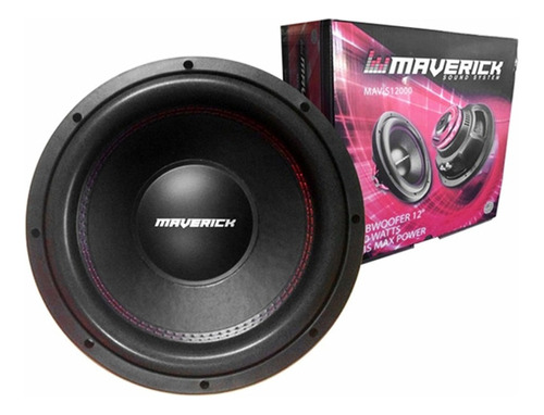 Subwoofer 12  800w Doble Bobina Maverick Maverick S12000