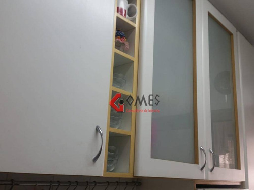 Apartamento Com 2 Dormitórios À Venda, 70 M² Por R$ 370.000,00 - Vila Euclides - São Bernardo Do Campo/sp - Ap2739